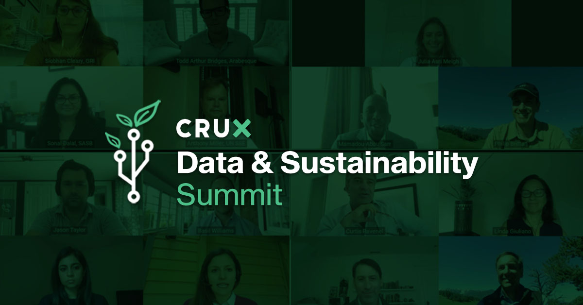 Six Key Takeaways from the Crux Data & Sustainability Summit